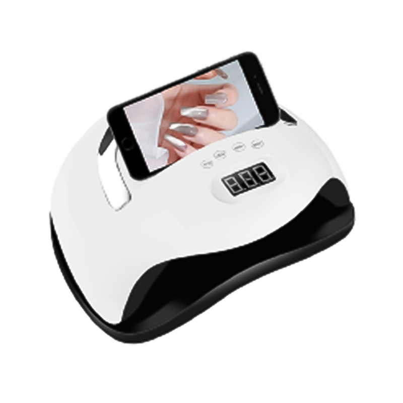 V9 120W UV/LED Gel Nail Lamp with Phone Holder