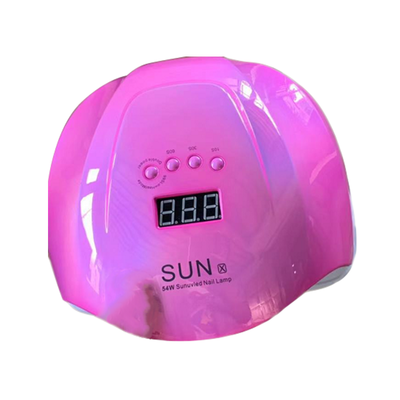 54W Holographic Color UV/LED Nail Dryer Lamps